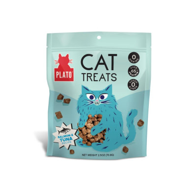 Plato Air-Dried Tuna & Salmon Cat Treats 1.5oz