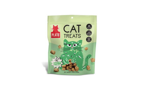 Plato Air-Dried Chicken w/Catnip Cat Treats 2.5oz
