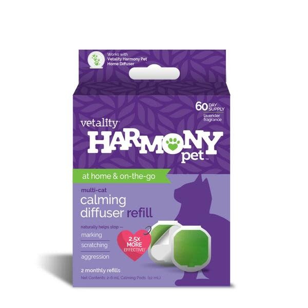 Harmony Pet Cat Calming Home Diffuser Refills 2PK
