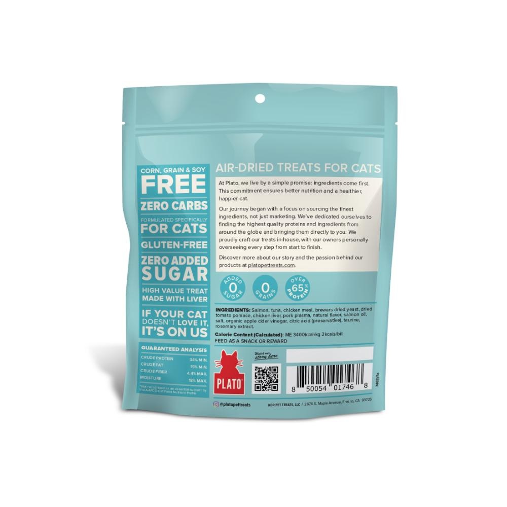 Plato Air-Dried Tuna & Salmon Cat Treats 1.5oz