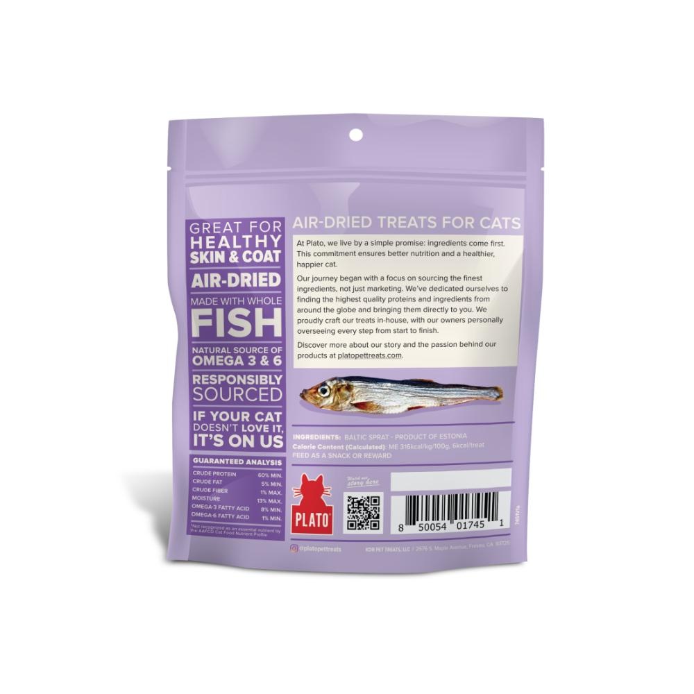Plato Air-Dried Baltic Sprat Cat Treats 1.5oz