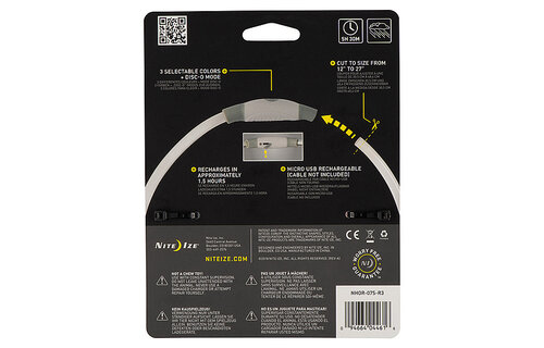 Nite Ize LED Rechargeable Safety Collar - Disc-O