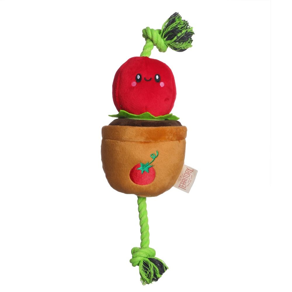 TERRITORY Tomato Treat & Tug Toy