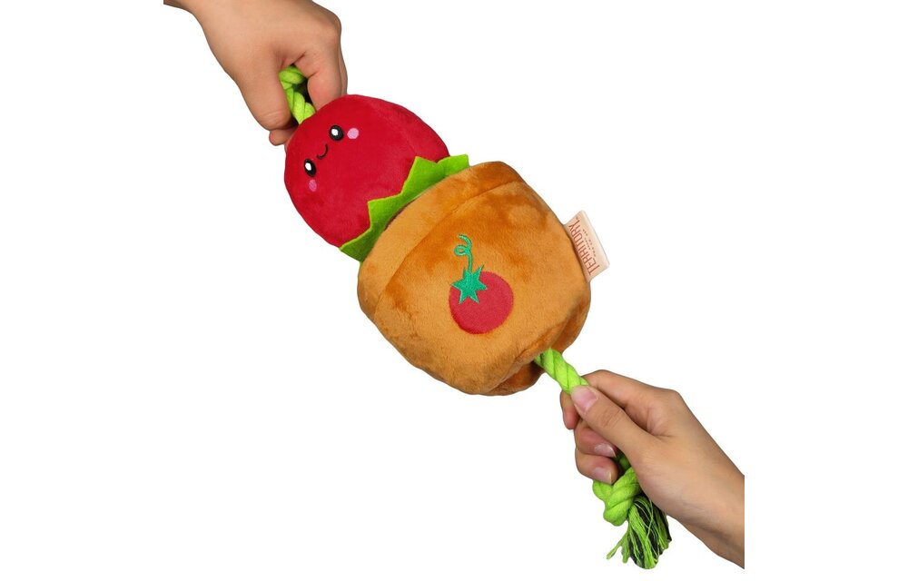 TERRITORY Tomato Treat & Tug Toy