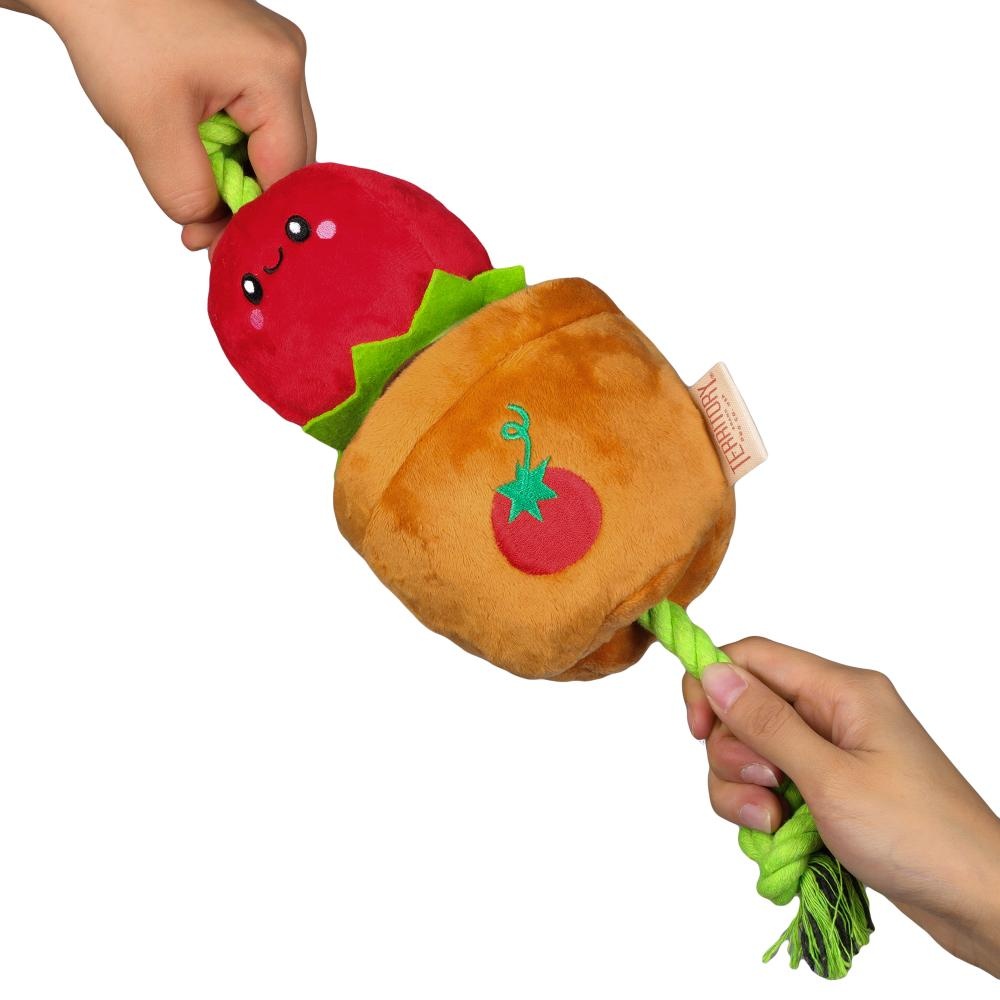 TERRITORY Tomato Treat & Tug Toy