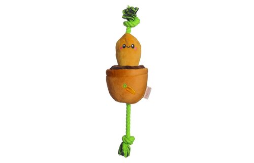 *Disc*TERRITORY Carrot Treat & Tug Toy