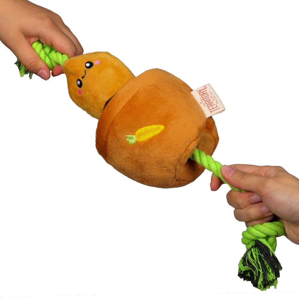 *Disc*TERRITORY Carrot Treat & Tug Toy