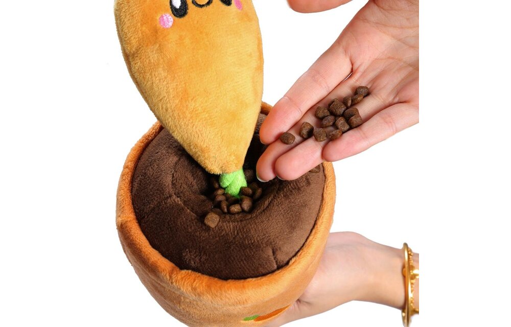 Tall Tails Carrot Treat & Tug Toy