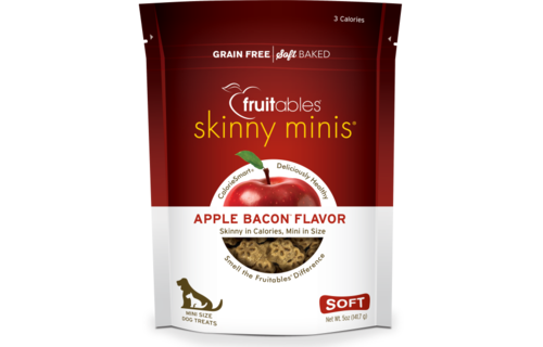 Fruitables Skinny Minis Apple Bacon Soft Treats 141g