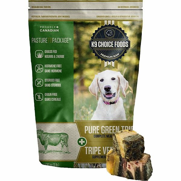 K9 Choice - Pure Green Tripe 3Lb