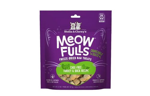 Stella & Chewy's Cat FD Turkey & Duck Treats 1.5oz