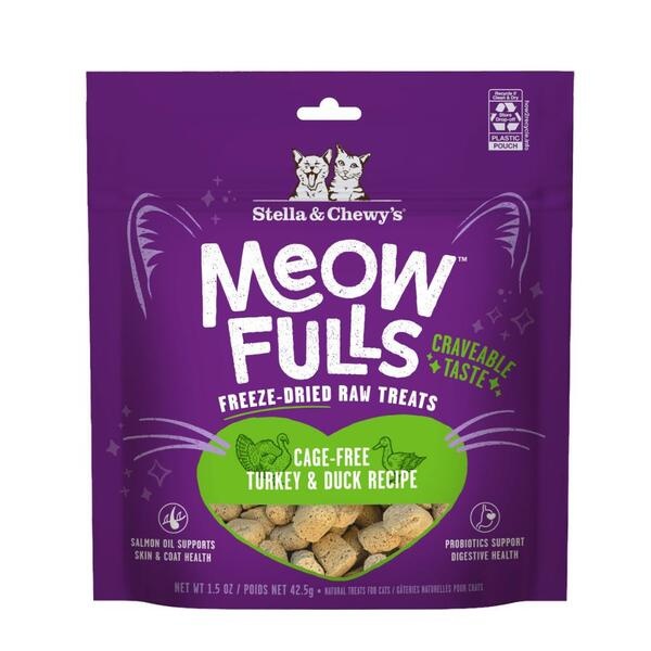 Stella & Chewy's Cat FD Turkey & Duck Treats 1.5oz