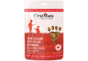 FirstMate Dog Treats Beef & Blueberries Mini Trainers 8oz