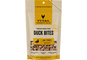 Vital Essentials FD Duck Bites Treat 2oz