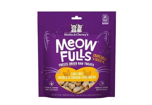 Stella & Chewy's Cat FD Chicken & Liver Treats 1.5oz