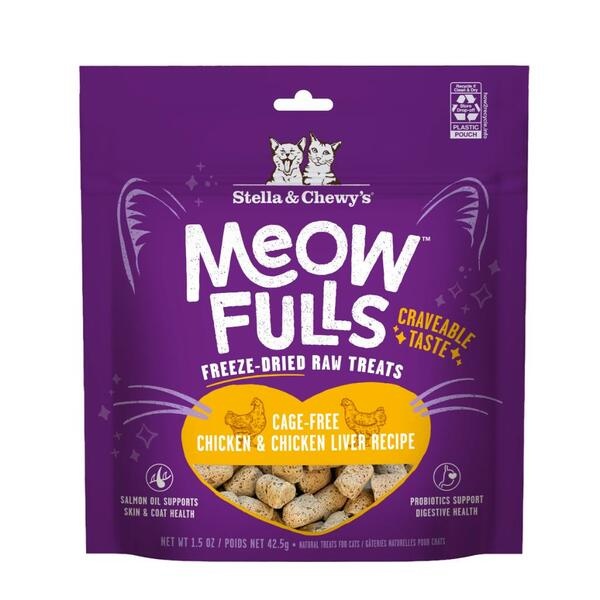 Stella & Chewy's Cat FD Chicken & Liver Treats 1.5oz