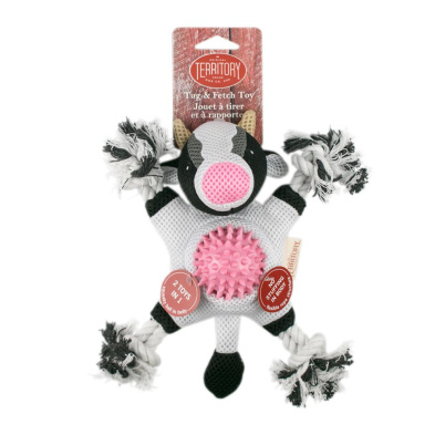 *Disc*TERRITORY Farm Friends 2-in-1 Cow Toy