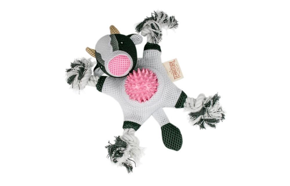 *Disc*TERRITORY Farm Friends 2-in-1 Cow Toy