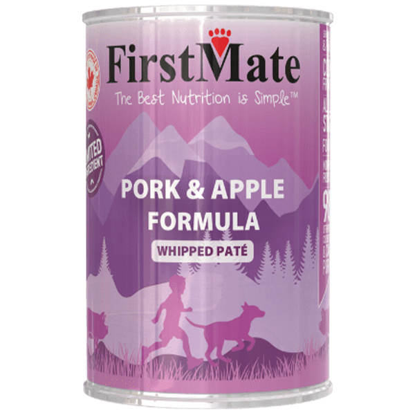 FirstMate Dog LID GF Pork 12.2oz