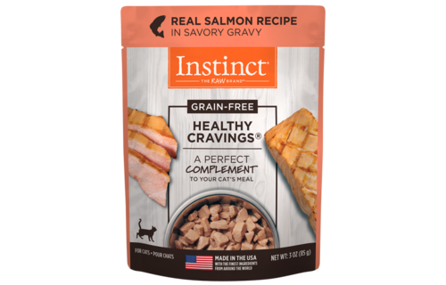 Instinct Cat Healthy Cravings Salmon Pouch 3oz
