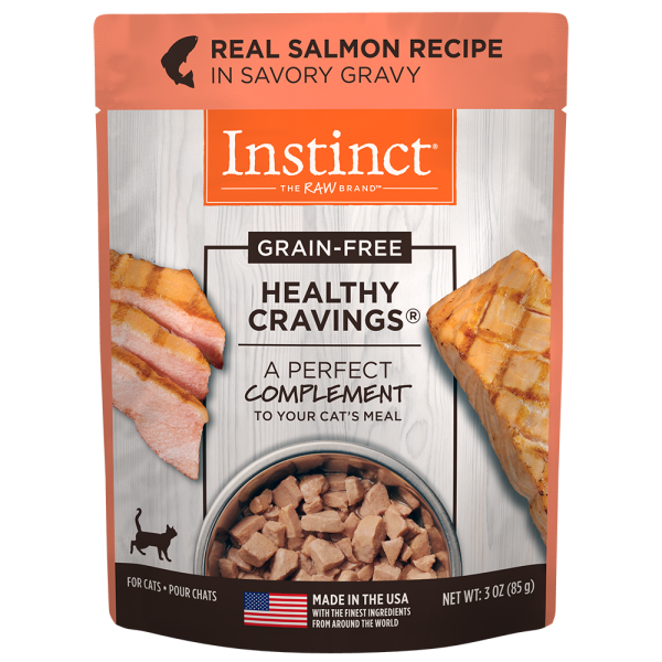 Instinct Cat Healthy Cravings Salmon Pouch 3oz