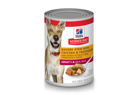 Science Diet Dog Adult Chicken Stew 12.5oz
