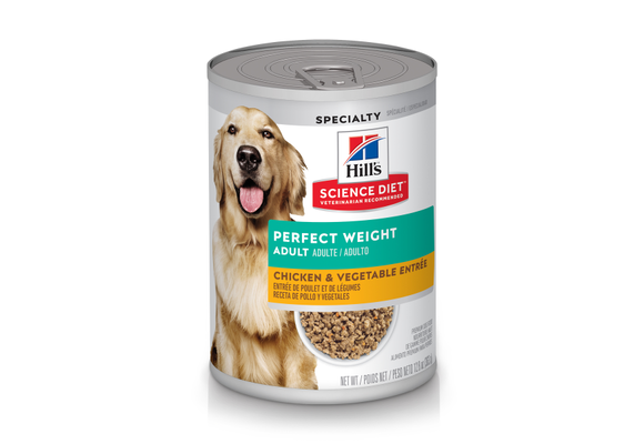 Science Diet Dog Perfect Weight Chicken & Vegetable 12.8oz