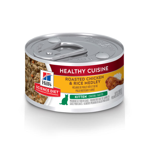 Science Diet Kitten Chicken & Rice Medley 2.8oz