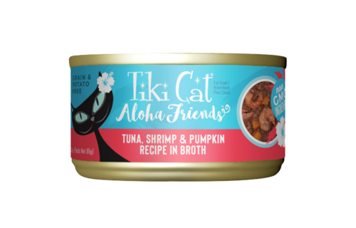 Tiki Cat Aloha Tuna, Shrimp & Pumpkin 3oz