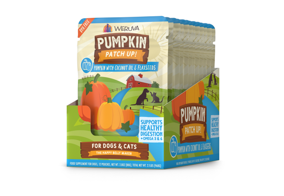 Weruva Cat/Dog Pumpkin Patch Up w/Coconut & Flax 80g Pouch