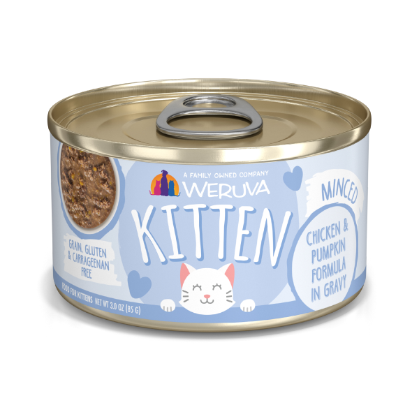 Weruva Kitten Chicken & Pumpkin in Gravy 3oz