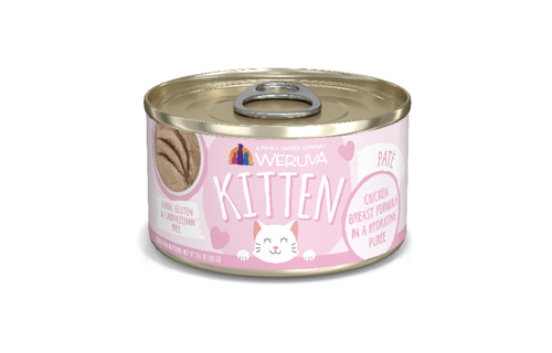 Weruva Kitten Chicken Breast in Hydrating Purée 3oz