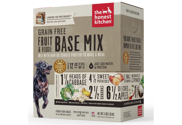 Honest Kitchen Dehydrated GF Veggie & Fruit 3lb