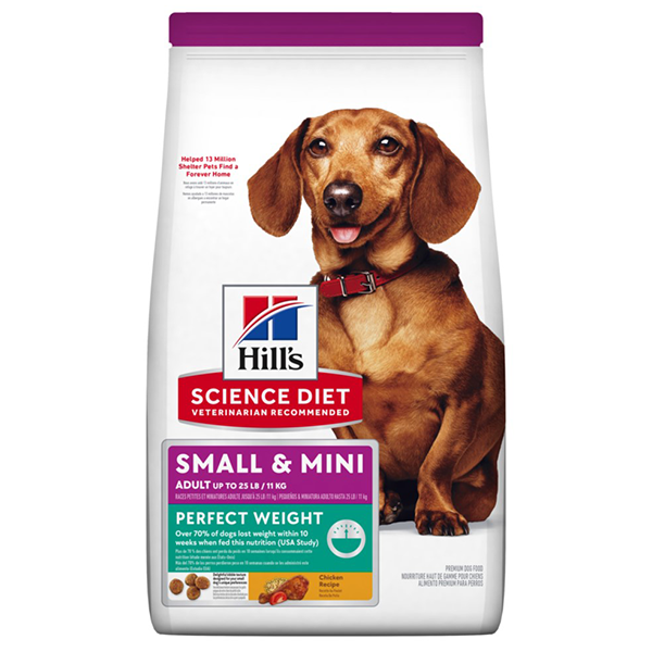 Science Diet Dog Perfect Weight Small & Mini 12.5lb