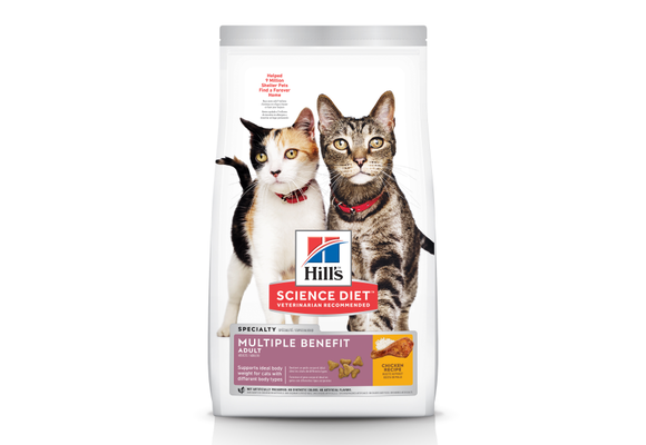 Science Diet Cat Adult Multiple Benefit 15.5lb
