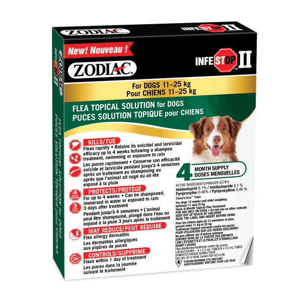 Zodiac Infestop II Topical Dog 11-25kg