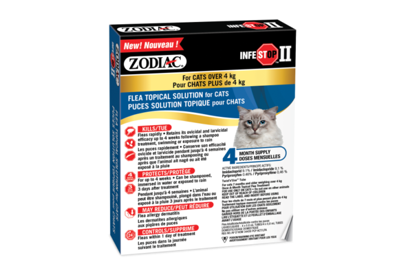 Zodiac Infestop II Cats over 4kg