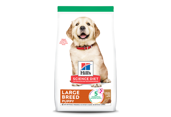 Science Diet Puppy Lamb & Rice Large Breed  30lb