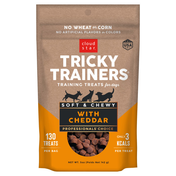 Cloud Star Tricky Trainers Chewy Cheddar Treat 5oz