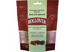 Rollover Functional Crunchy Biscuits Beef & Spinach 250g