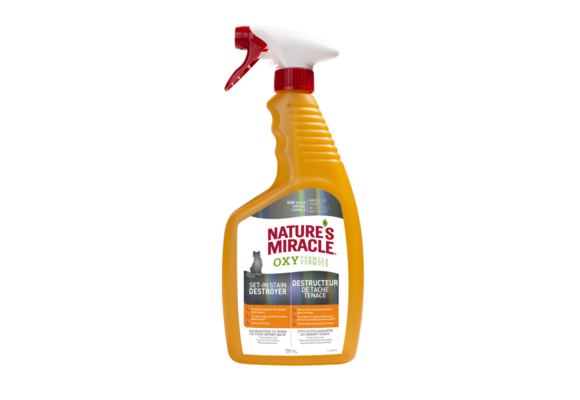 Natures Miracle Cat Oxy Set-In Stain Destroyer Spray 709mL