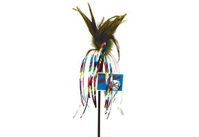 Go Cat - Long Sparkling Kitty Duster Wand 36"