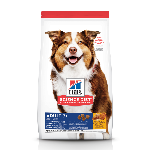 Science Diet Dog Adult 7+ 15lb