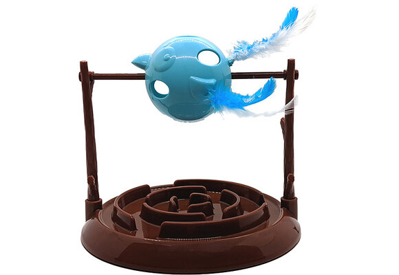 Doc & Phoebe Twirly Bird Cat Toy