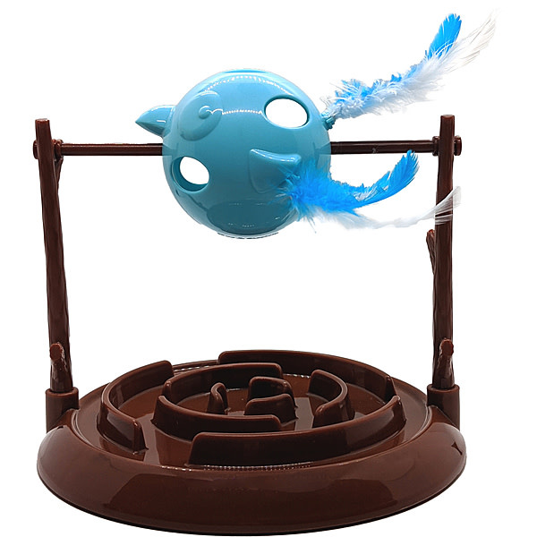 Doc & Phoebe Twirly Bird Cat Toy