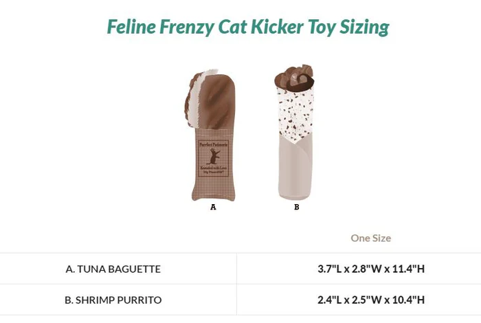 PLAY Catnip Kicker - Tuna Baguette