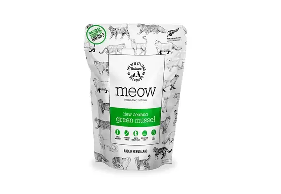 NZ Meow Green Lipped Mussels FD Treat 50g