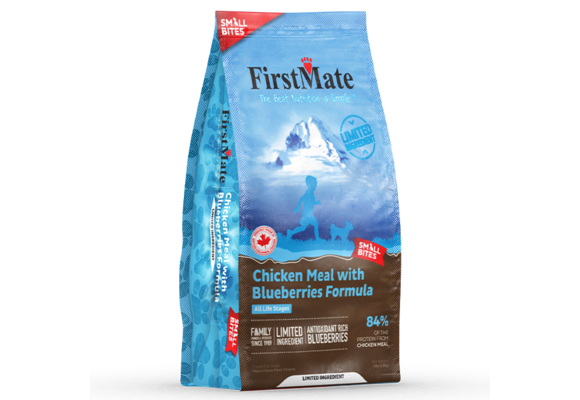 FirstMate Dog LID GF Chicken Blueberries Small Bites 4 lb