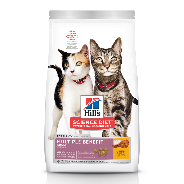 Science Diet Cat Adult Multi Benifit 7lb