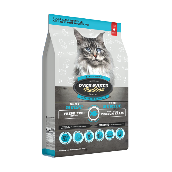 Oven-Baked Tradition Cat Semi-Moist Fish 3Lb